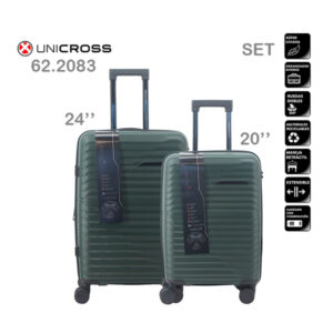 Set  x2 de Valijas Unicross